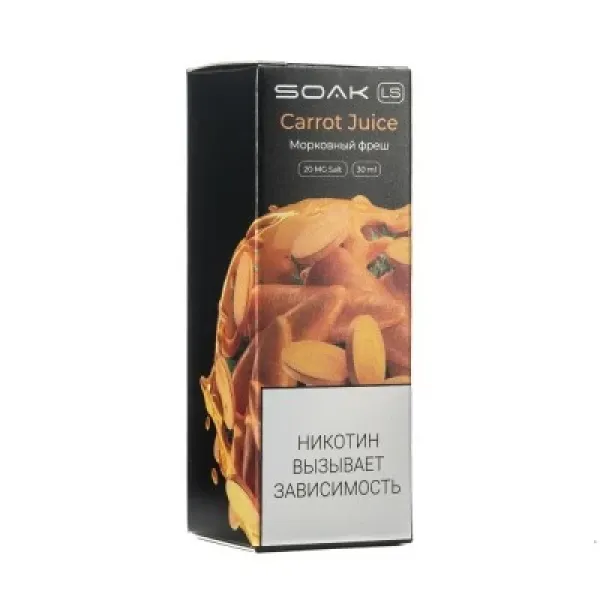 Жидкость SOAK LS Carrot  Juice 30 мл в Мурманске