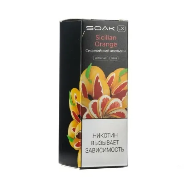 Жидкость SOAK LX Sicilian Orange 30 мл в Мурманске