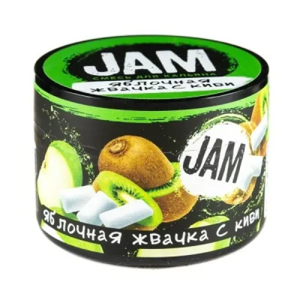 Смесь JAM Яблочная Жвачка с Киви 50 гр в Мурманске