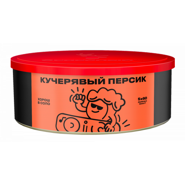 Табак СЕВЕРНЫЙ КУЧЕРЯВЫЙ ПЕРСИК 100 гр в Мурманске