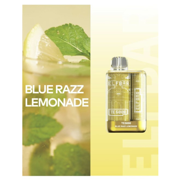 Elfbar TE5000 Blue Razz Lemonade, 5000 тяг в Мурманске
