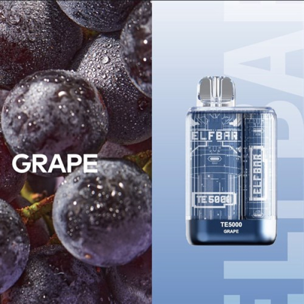 Elfbar TE5000 Grape, 5000 тяг в Мурманске