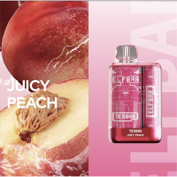 Elfbar TE5000 Juicy Peach, 5000 тяг в Мурманске