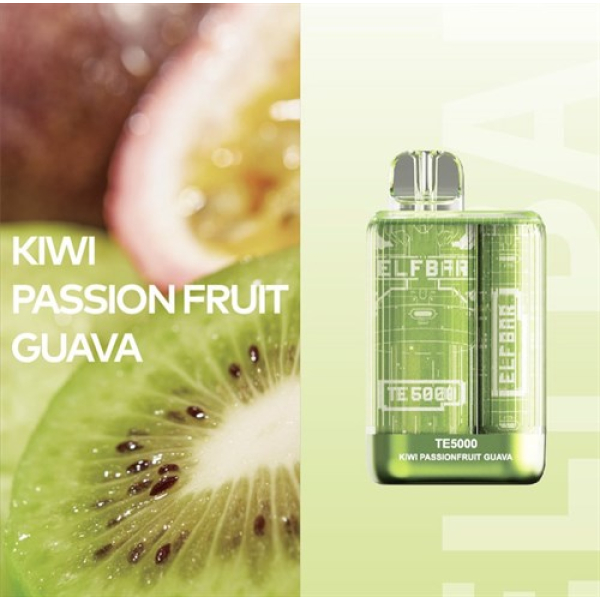 Elfbar TE5000 Kiwi Passion fruit Guava, 5000 тяг в Мурманске