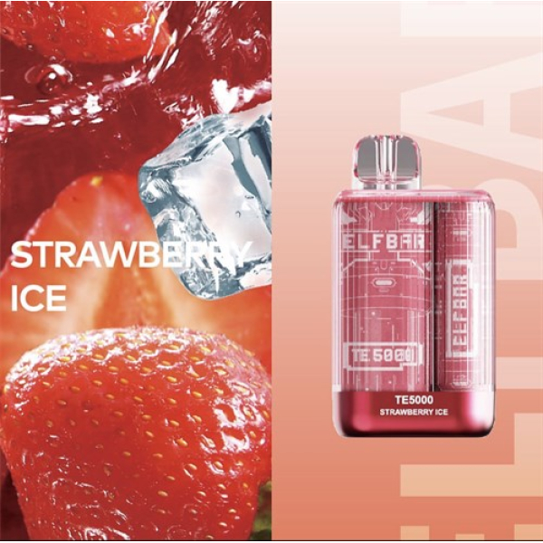 Elfbar TE5000 Strawberry Ice, 5000 тяг в Мурманске