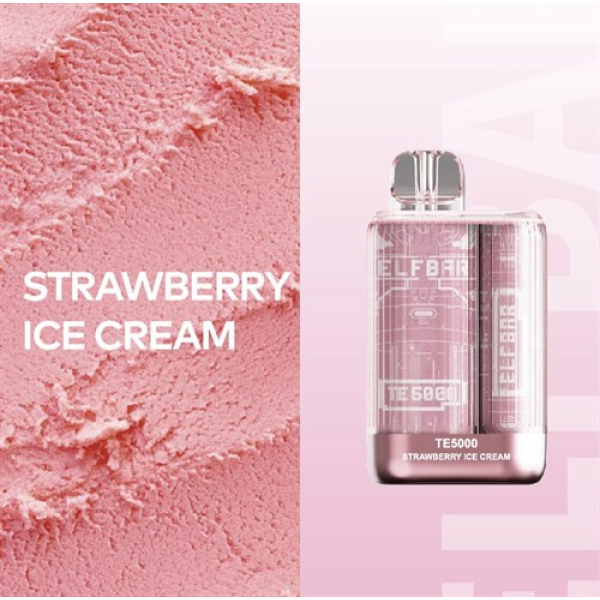 Elfbar TE5000 Strawberry Ice Cream, 5000 тяг в Мурманске