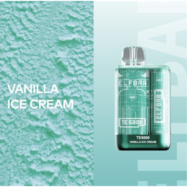 Elfbar TE5000 Vanilla Ice Cream, 5000 тяг в Мурманске