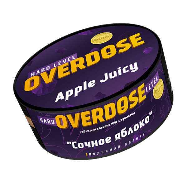 Табак Overdose Apple Juicy (Сочное яблоко) 100 гр в Мурманске