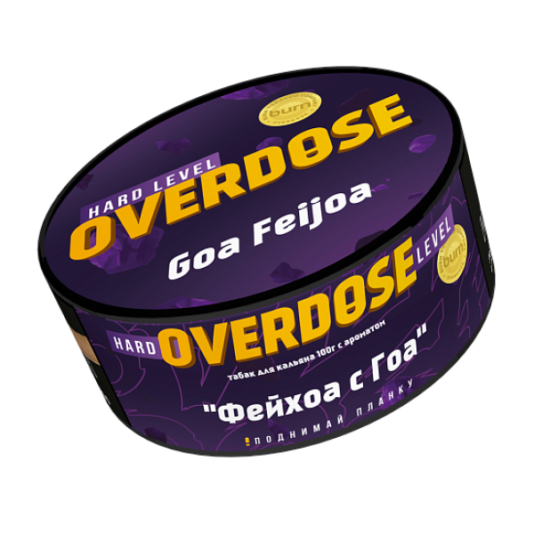 Табак Overdose Goa Feijoa (Фейхоа с Гоа) 100 гр в Мурманске