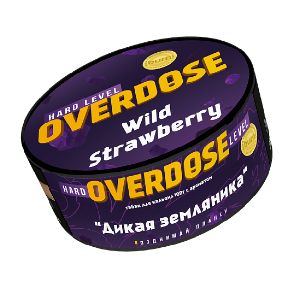 Табак Overdose Wild Strawberry (Дикая земляника) 100 гр в Мурманске