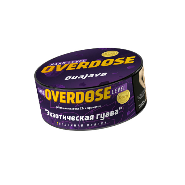 Табак Overdose Guajava (Экзотическая гуава) 25 гр в Мурманске