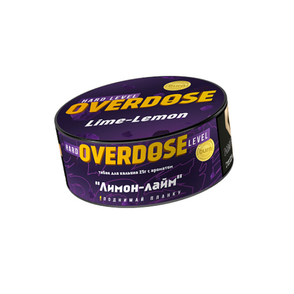 Табак Overdose Lime Lemon (Лимон Лайм) 25 гр в Мурманске