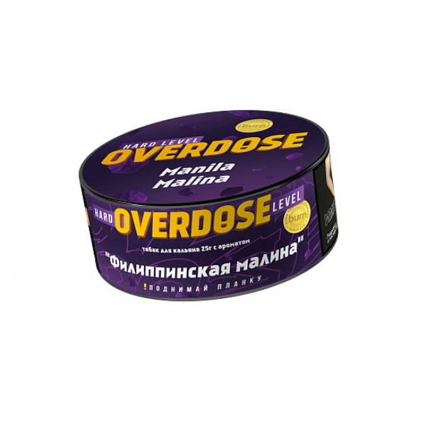 Табак Overdose Manila Malina (Филиппинская малина) 25 гр в Мурманске