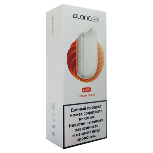 Plonq Max Mango Guava 6000 тяг в Мурманске