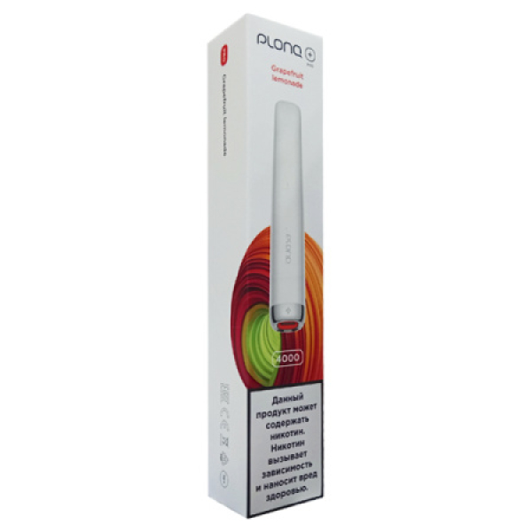 Plonq Plus Pro Grapefruit Lemonade 4000 тяг в Мурманске