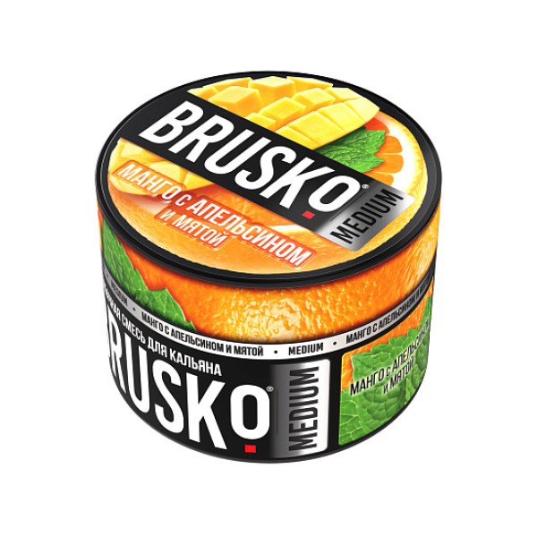 Смесь Brusko Манго с апельсином и мятой 50 гр в Мурманске