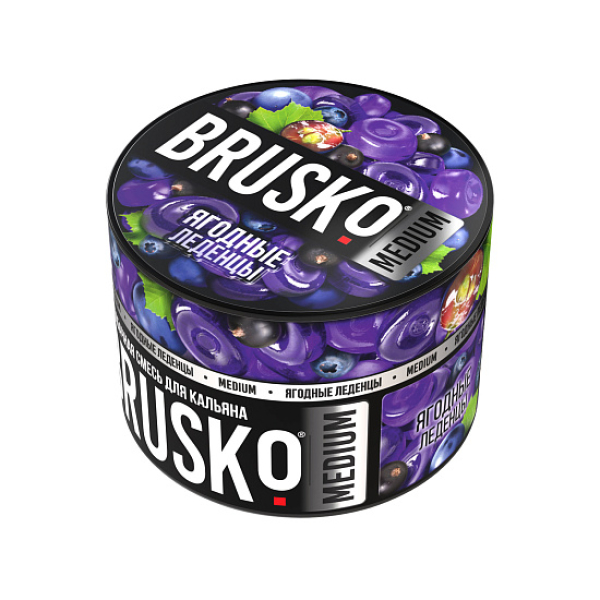 Смесь Brusko Ягодные леденцы 50 гр в Мурманске