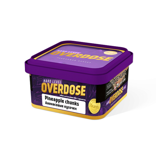 Табак OVERDOSE PINEAPPLE CHUNKS  200 грамм в Мурманске
