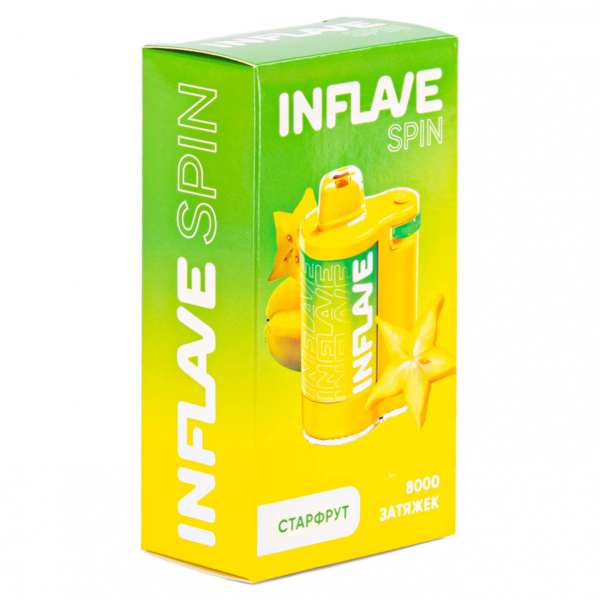 INFLAVE SPIN Старфрут (8000 затяжек) в Мурманске