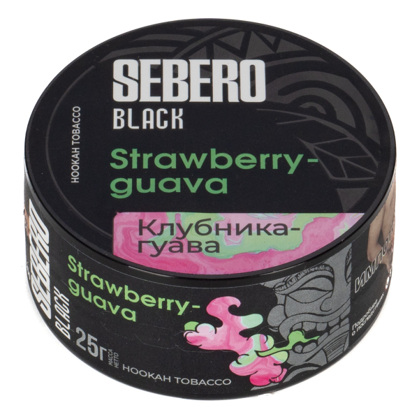 Табак Sebero Black Strawberry Guava  25 грамм в Мурманске