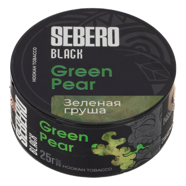 Табак Sebero Black Green Pear  25 грамм в Мурманске