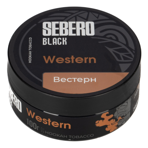 Табак Sebero Black Western  100 грамм в Мурманске