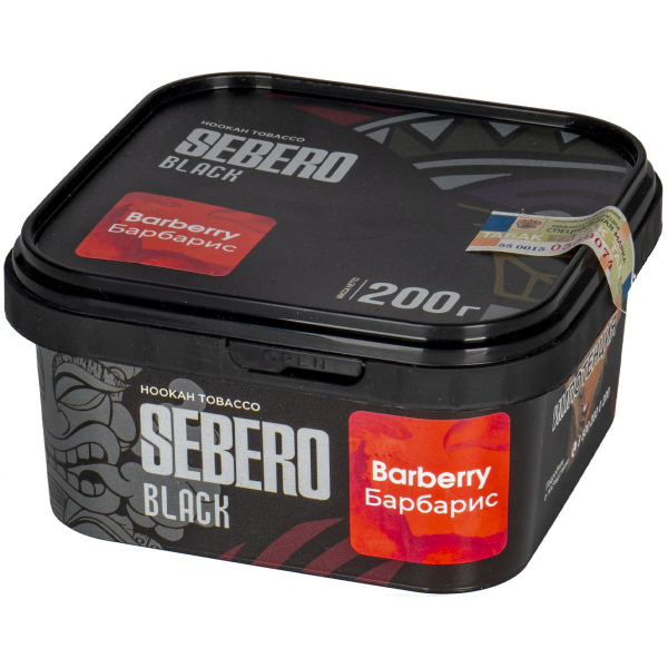 Табак Sebero Black Barberry  200 грамм в Мурманске