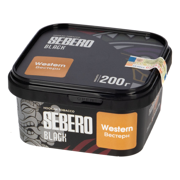 Табак Sebero Black Western  200 грамм в Мурманске