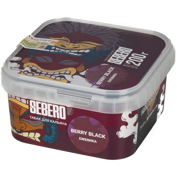 Табак Sebero Berry Black  200 грамм в Мурманске