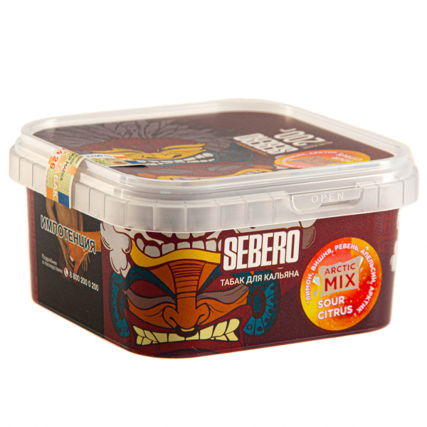 Табак Sebero Arctic Mix Sour citrus  200 грамм в Мурманске