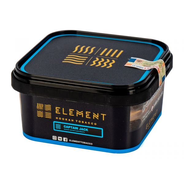 Табак Element ВОДА Captain Jack   200 грамм в Мурманске