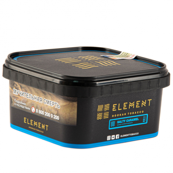Табак Element ВОДА Salty Caramel  200 грамм в Мурманске