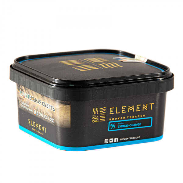 Табак Element ВОДА Choco-orange  200 грамм в Мурманске