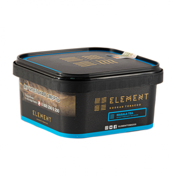 Табак Element ВОДА Masala tea  200 грамм в Мурманске
