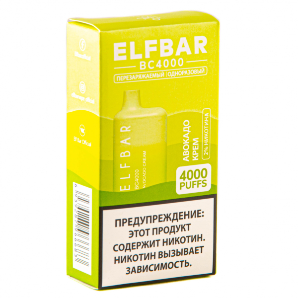 ELF BAR Avocado Cream (4000 затяжек) 20 мг в Мурманске