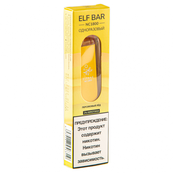 ELF BAR NC Peach Ice (1800 затяжек) 20 мг в Мурманске