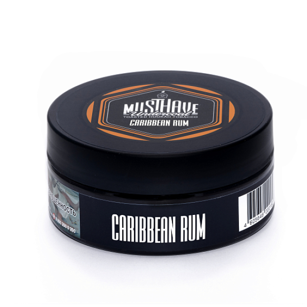 Табак MUST HAVE CARIBBEAN RUM  125 грамм в Мурманске