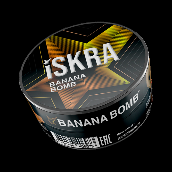 Табак ISKRA Вanana Bomb  25 грамм в Мурманске