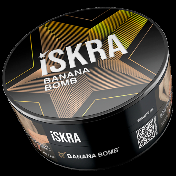 Табак ISKRA Вanana Bomb  100 грамм в Мурманске
