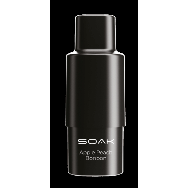 Картридж SOAK Q Яблоко-персик (1500 затяжек) в Мурманске