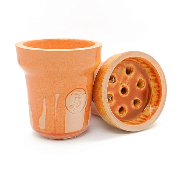 Чаша St Bowls Classic Glaze оранжевая в Мурманске
