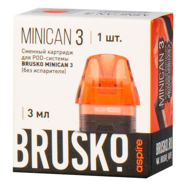 Картридж Brusko Minican 3 красный в Мурманске