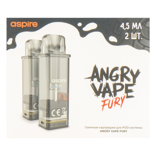 Картридж Brusko Angry Vapefury 4.5 мл (2шт) в Мурманске