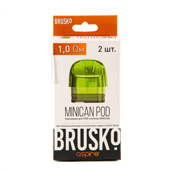 Картридж Brusko Minican зелёный (2шт.) 1,0 в Мурманске