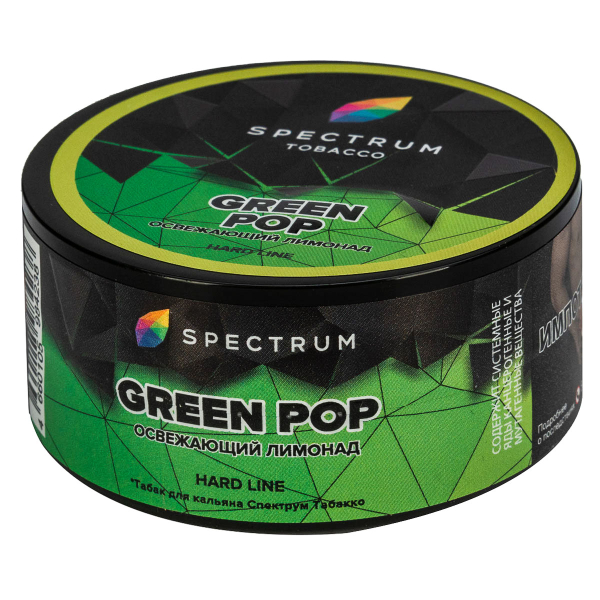 Табак Spectrum Hard Green Pop  25 грамм в Мурманске