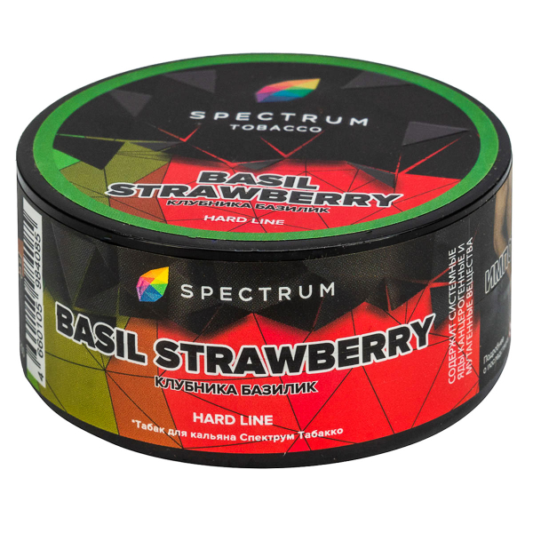 Табак Spectrum Hard Basil Strawberry  25 грамм в Мурманске
