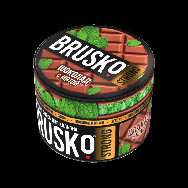 Смесь Brusko Strong шоколад с мятой  50 гр в Мурманске