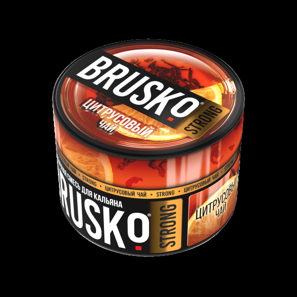Смесь Brusko Strong цитрусовый чай  50 гр в Мурманске
