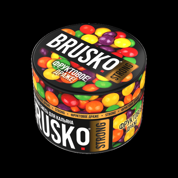 Смесь Brusko Strong фруктовое драже  50 гр в Мурманске