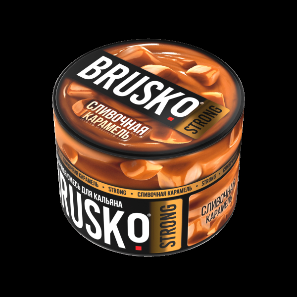 Смесь Brusko Strong сливочная карамель  50 гр в Мурманске